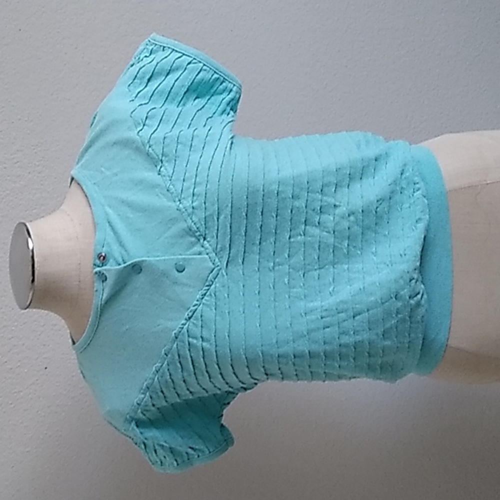 Vtg 80s Andrew St John top.SzS fit